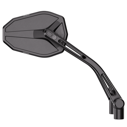 HIGHSIDER pro Handlebar Mirror Victory-Slim Black (Pair)