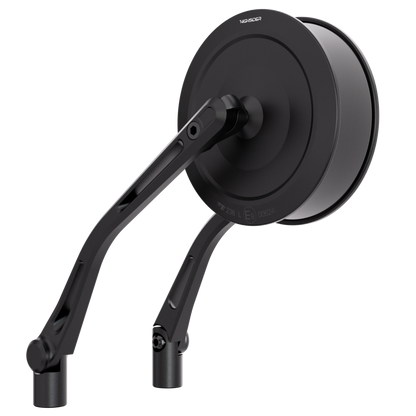 HIGHSIDER pro Handlebar Mirror Montana-Slim Black (Pair)