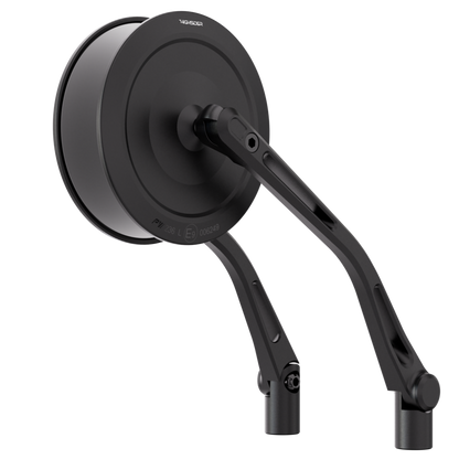HIGHSIDER pro Handlebar Mirror Montana-Slim Black (Pair)