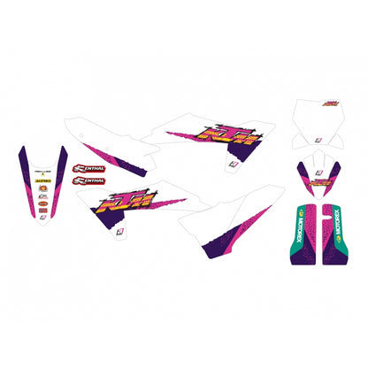 BLACKBIRD Retro Stickers Kit - KTM SX/SX-F