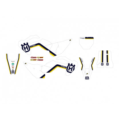 BLACKBIRD Retro Complete Graphic Kit - Husqvarna FC/TC