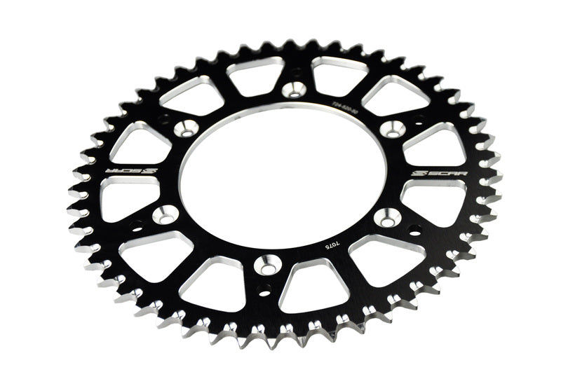 Rear sprocket SCAR Aluminium Self cleaning - 520