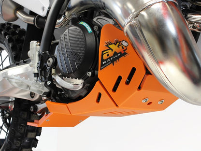 AXP Xtrem Skid Plate with Suspension Linkage Protection - HDPE 8mm