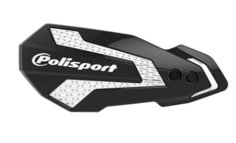 POLISPORT Handguard MX Flow Black/White