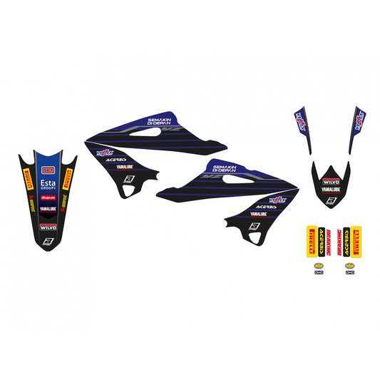 BLACKBIRD Yamaha Factory Racing 22 Stickerset