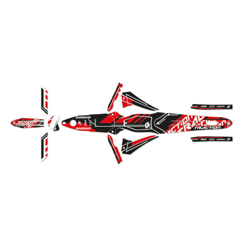 BLACKBIRD Traction Stickerset