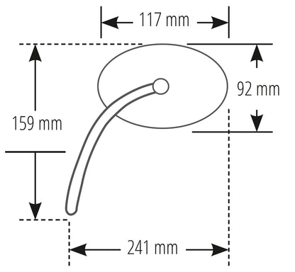 Stuurspiegel HIGHSIDER pro Esagano-RS