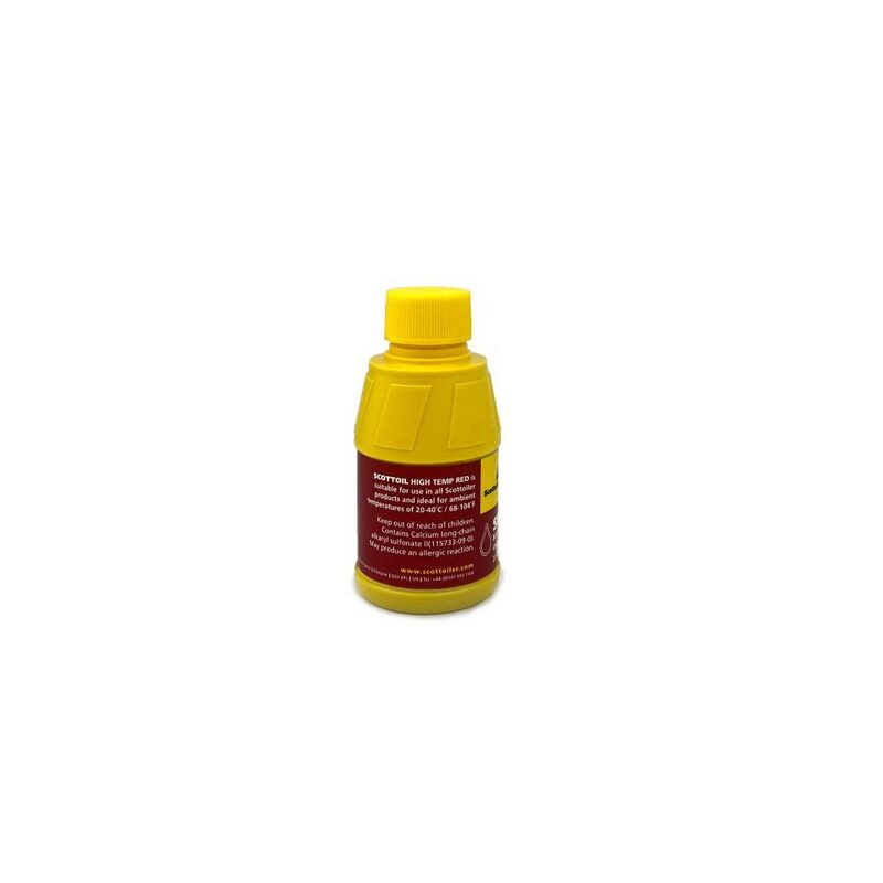 SCOTTOILER High Temp Red Chain Lubricant - 125ml Bottle