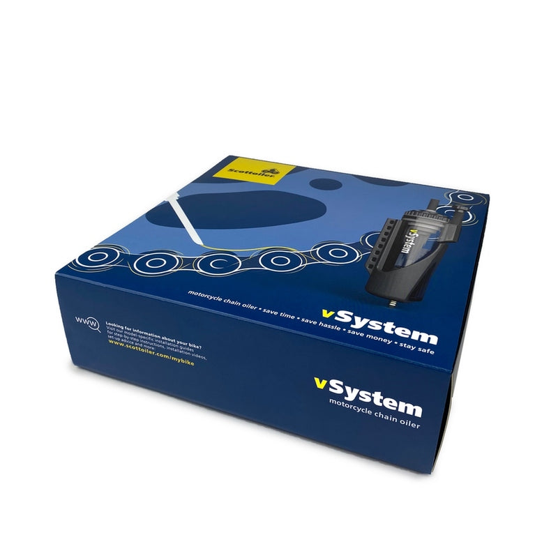 SCOTTOILER vSystem Kettingsmeersysteem Universal Edition + High Temp Red smeermiddel