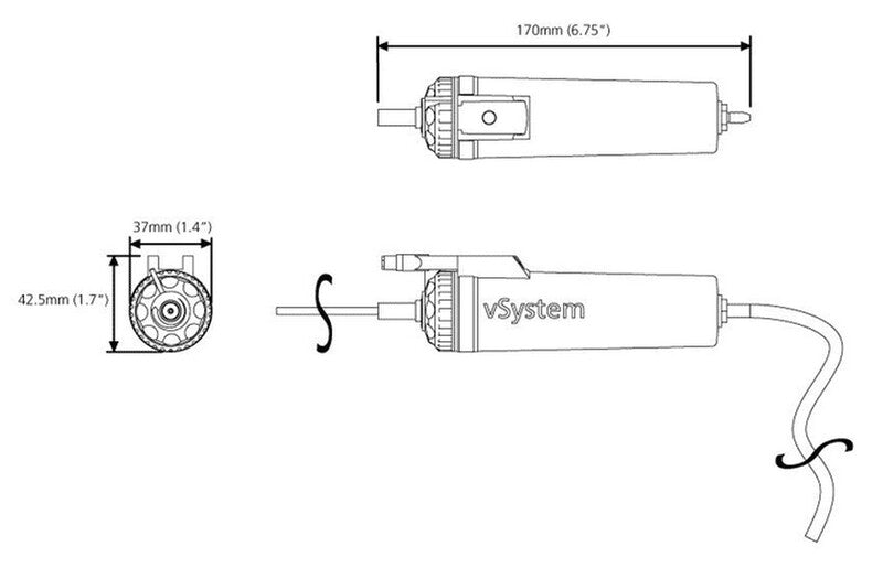 SCOTTOILER vSystem Kettingsmeersysteem Universal Edition + High Temp Red smeermiddel