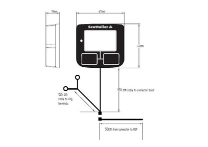 SCOTTOILER eSystem 3.1 Chain Lubrication System + Biodegradable Lubricant Green