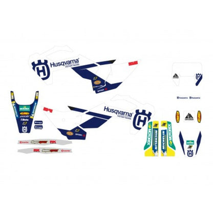 BLACKBIRD Replica Team 23 Compleet stickerset
