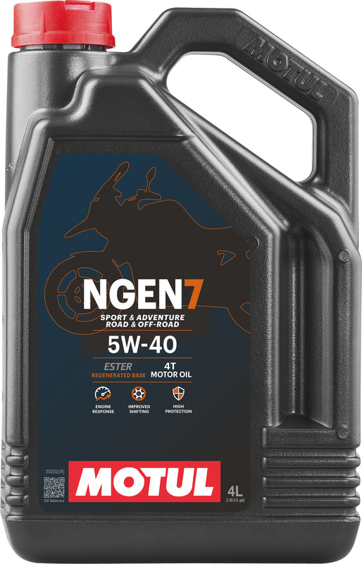 MOTUL NGEN 7 4T Engine Oil - 5 W-40 4 L
