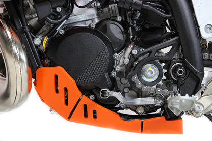 AXP Xtrem Skid Plate with Suspension Linkage Protection - HDPE 8mm