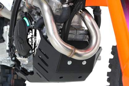 AXP Xtrem Skid Plate with Suspension Linkage Protection - HDPE 8mm