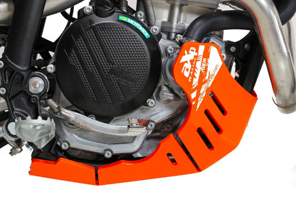 AXP Xtrem Skid Plate with Suspension Linkage Protection - HDPE 8mm