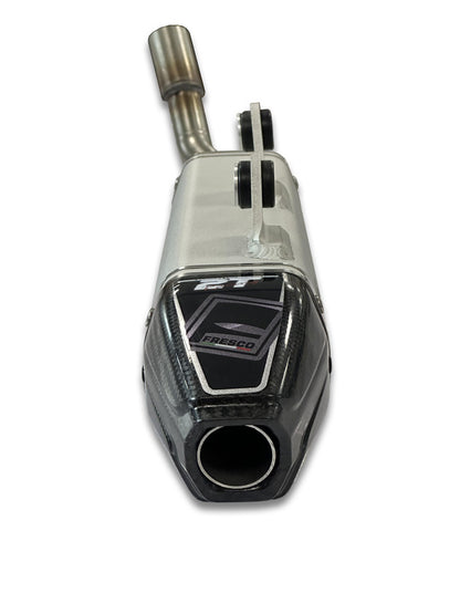 FRESCO Carby Muffler Aluminum/Carbon End Cap