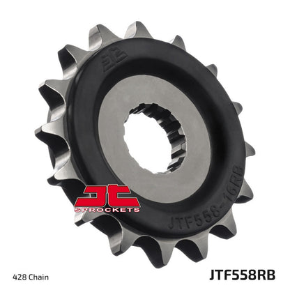 JT SPROCKETS Staal geluidsarm voortandwiel 558 - 428