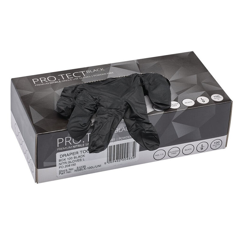 DRAPER Nitril Handschoenen - 100 stuks
