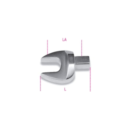 BETA Insert wrenches for torque wrenches - Size 7