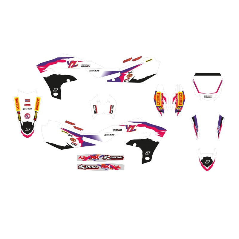 BLACKBIRD Replica Factory Team Sticker set