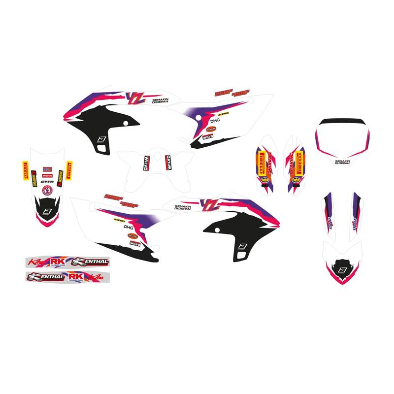 BLACKBIRD Replica Factory Team Sticker set
