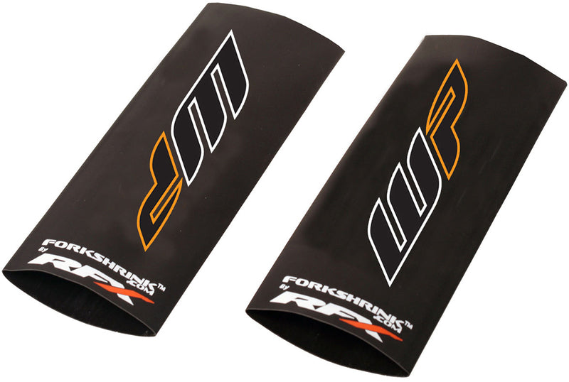 RFX Race Series Forkshrink Vorkbeschermer met KYB logo - Wit/Oranje