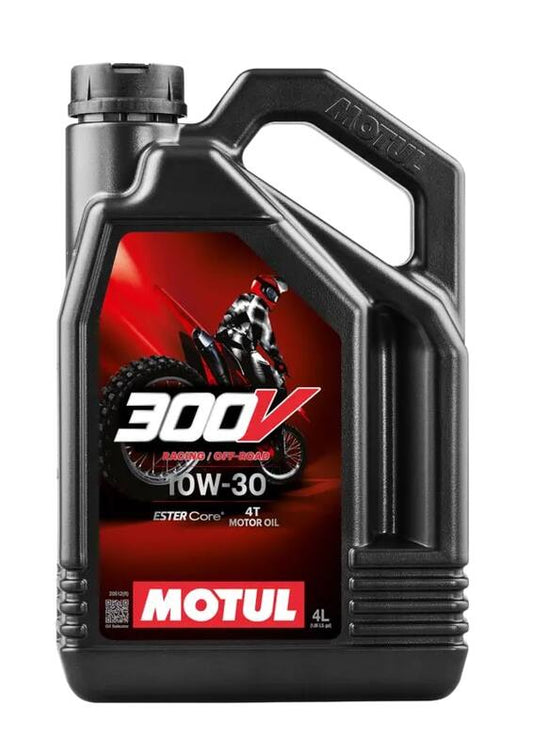 MOTUL 300V Factory Line Off Road Racing 4T Motorolie - 10W30 4 L