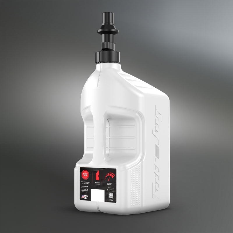 TUFF JUG Jerrycan bidon met Ripper G3 dop - Wit - 5G/20 L