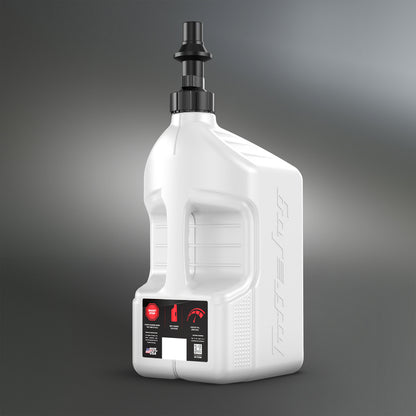 TUFF JUG Jerrycan bidon met Ripper G3 dop - Wit - 5G/20 L