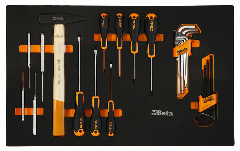 BETA RSC24/7 Gereedschapswagen met 7 laden + assortiment van 248 gereedschappen