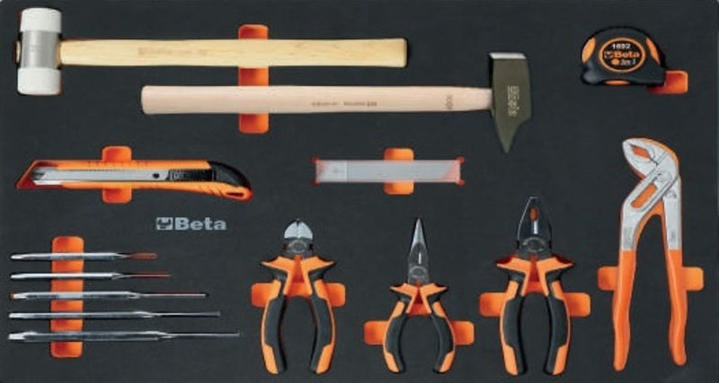 BETA RSC24L Gereedschapswagen verrijdbare met 7 laden + assortiment van 248 gereedschappen