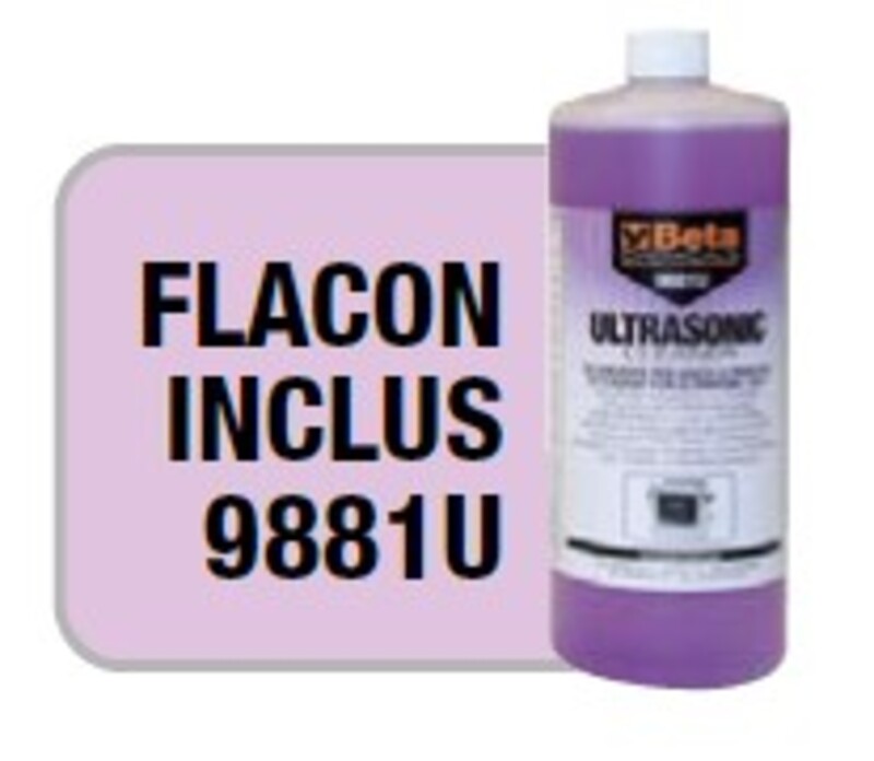 BETA Ultrasonische reinigingstank - 13 L