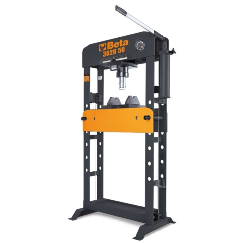 BETA Hydraulische werkplaatspers met verschuifbare perscilinder - 50 t