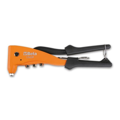 BETA Heavy-duty blindklinktang met 4 verschillende mondstukken