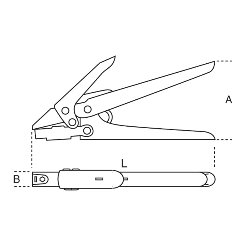 BETA Bindstriptang voor Nylon bindstrips