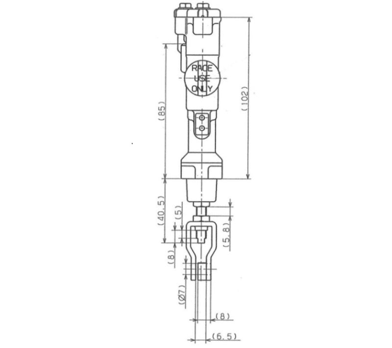 NISSIN Hoofdremcilinder voor achterrem