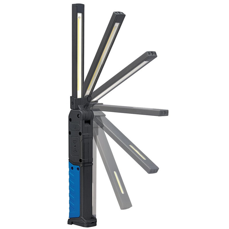 DRAPER Draadloze opvouwbare COB/SMD LED inspectielamp - 6W/800 Lumen