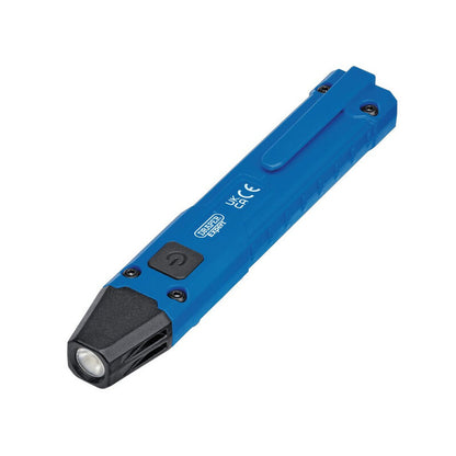 DRAPER Draadloze/USB oplaadbare SMD LED penlamp - 2W/250 Lumen