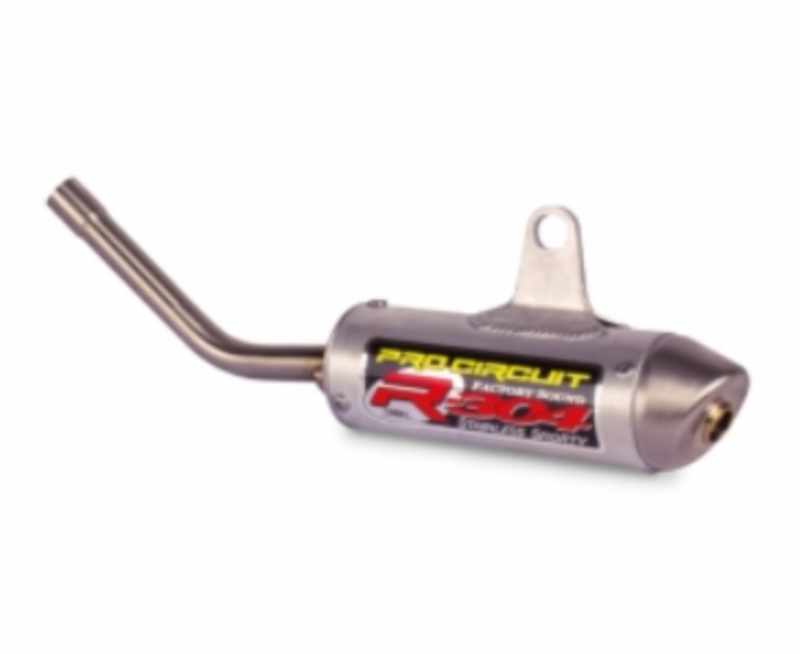 PRO CIRCUIT R-304 Demper - Geborsteld aluminium met roestvrijstalen eindkap