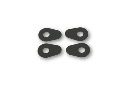 HIGHSIDER smart Mounting Plates Indy Spacer Black Aluminium, For Various Yamaha