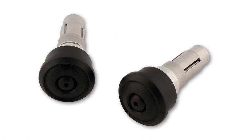 HIGHSIDER pro Retro Handlebar Ends Black