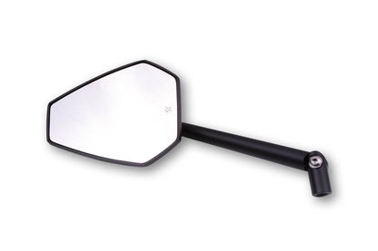 HIGHSIDER smart Handlebar Mirror Surface Black (1pc)