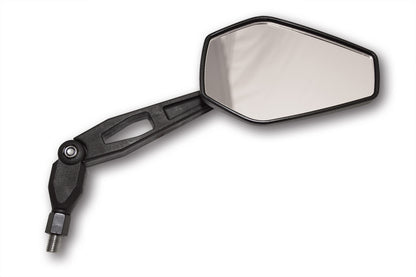 HIGHSIDER smart Handlebar Mirror Booster 2 Black (Pair)