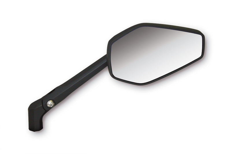 HIGHSIDER smart Handlebar Mirror Booster 2 Black (Pair)