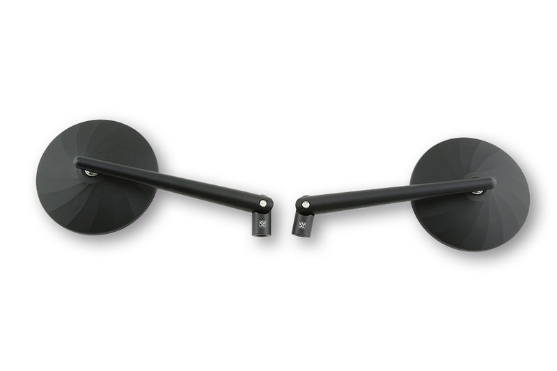 HIGHSIDER smart Handlebar Mirror Ponza Black (1pc)