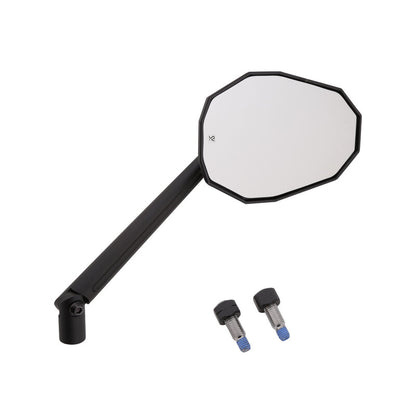HIGHSIDER smart Handlebar Mirror Straight-XL Black (1pc)