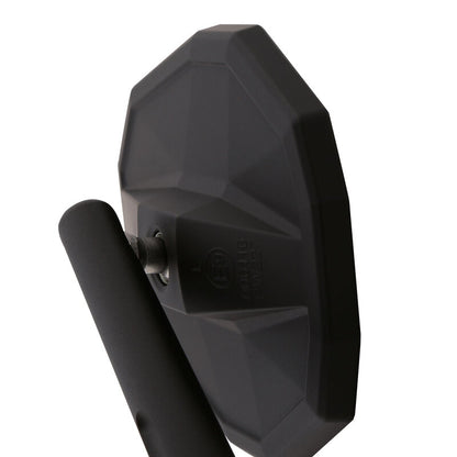 HIGHSIDER smart Handlebar Mirror Straight-XL Black (1pc)