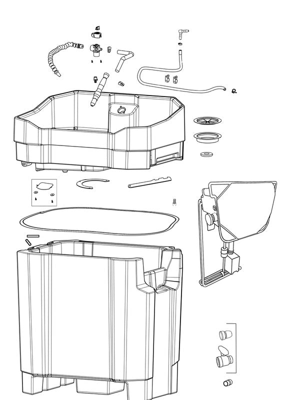 BIHR Bio Parts Cleane Pro Spoelbak - 100 L