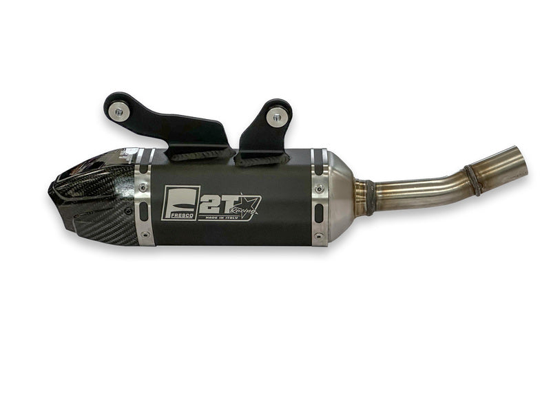 FRESCO Carby Einddemper zwart aluminium/carbon eindkap